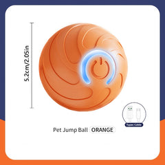 Smart Dog Toy Ball Electronic Interactive Pet Toy Moving Ball USB Automatic Moving Bouncing for Puppy Birthday Gift Cat Products