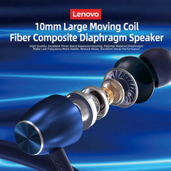 100% Origial Lenovo HE05X Bluetooth Earphones Earphone Waterproof Earplugs HIFI Sound Magnetic Neckband Headset Sports Headphone