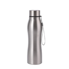 High Quality 1000ml Stainless Steel Sport Water Bottle Single-layer Rugged Water Cup Metal Flask Drinkware Camping Sports Gym