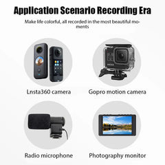 1.2m Ultra-Long Carbon Fiber Invisible Selfie Stick For Insta360 X3/X2/for DJI Action 3/GoPro Camera Invisible Selfie Stick