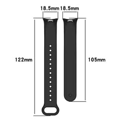 Silicone Strap For Xiaomi Mi Band 9 8 Sport Smart Watch Wrist Bracelet Original Band9 Band8 NFC WristBand Accessories Case