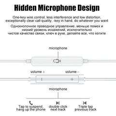 For Apple iPad Laptops Tablet Headphones For iPhone 16 15 14 13 12 11 Pro Max Earphones X XS 7 8 Plus 3.5mm Stereo Wired Earbuds