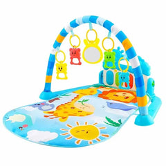 Baby Activity Gym Rack Early Education 0-36 Months Toy Gifts Musical Newborn Piano Keyboard Crawling Blanket Pedal Play Mat
