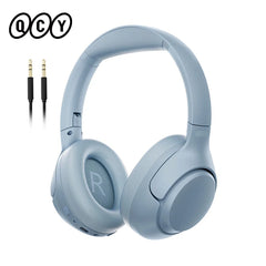 QCY H3 ANC Wireless Headphones Bluetooth 5.4 Hi-Res Audio Over Ear Headset 43dB Hybrid Active Noise Cancellation Earphones 60H
