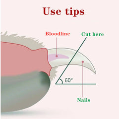 Professional Pet Nail Clipper LED Light Pet Nail Clipper Claw Grooming Scissors for Cats Small Dogs Scissors Cat  Accessories