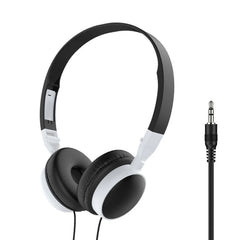 Universal 3.5mm Wired Computer Headphone Foldable Portable Music Gaming Headset Noise Canceling Sports Earphone Stereo Headset
