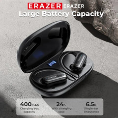 ERAZER XT60pro Sports Wireless Headphones Bluetooth Earphones HiFi Earbuds Noise Reduction Headset with Mic Earhook