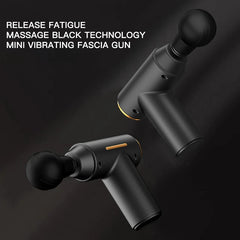 Portable Fascia Gun Deep Tissue Massage Mini Lightweight and Adjustable Speed Massage Equipment Suitable for The Whole Body