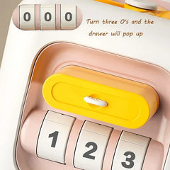 6 in 1 Montessori Educational Toys Sensory Busy Board Baby Practice Skills Drawer Cube Fidget Educational Toys for Girl Boy